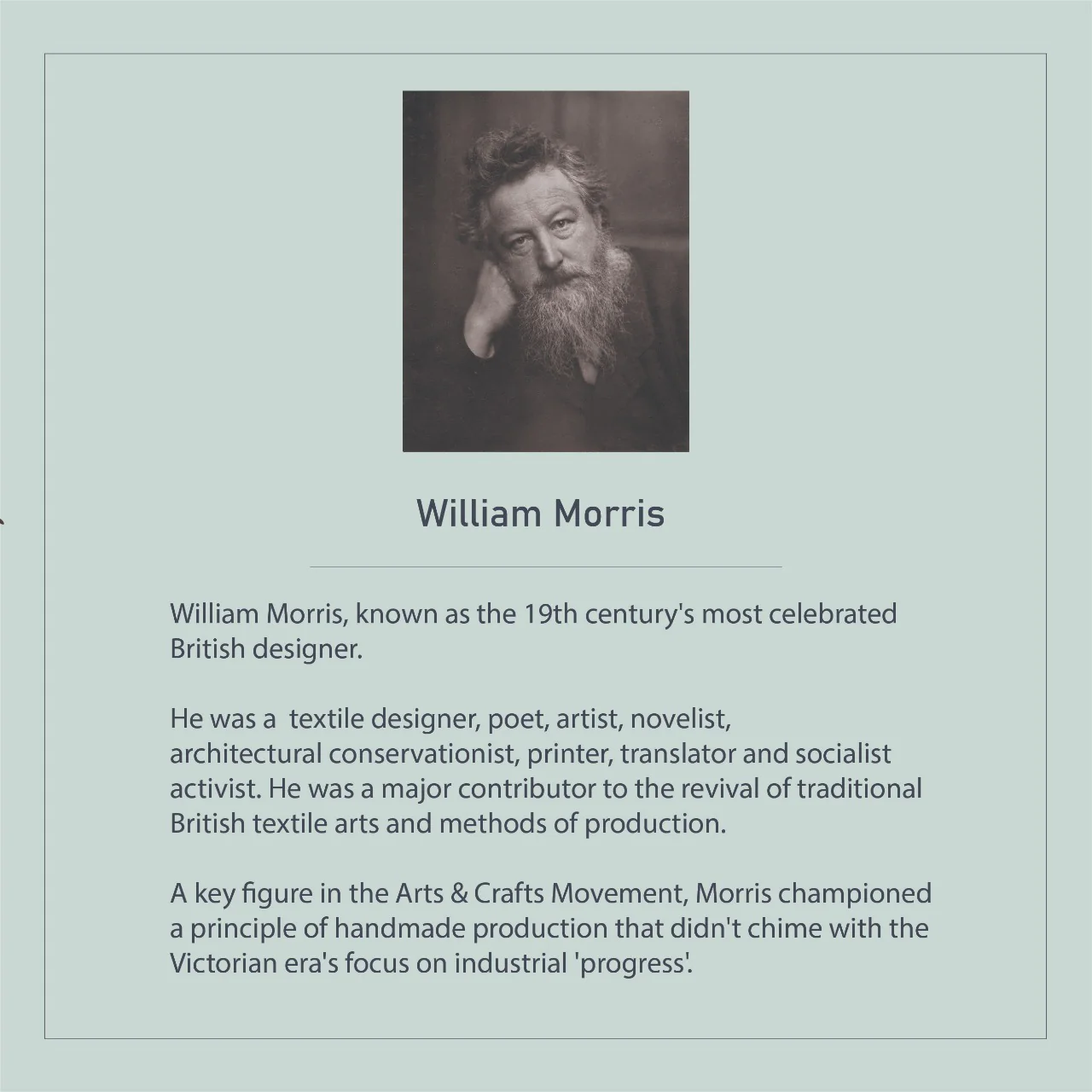 William Morris - Strawberry Thief Vertical Silver Pendant by Moha - Image 7